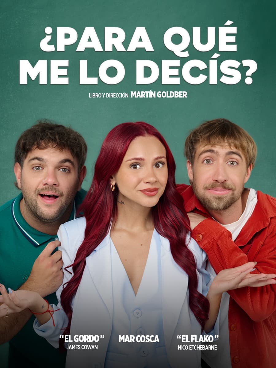 ¿Para qué me lo decís?